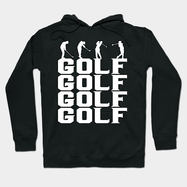 Golfers - Golfer Gift Hoodie by Leonitrias Welt